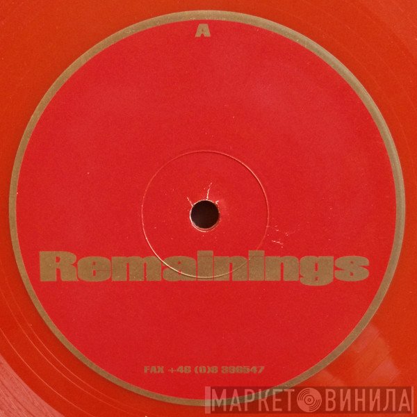 Adam Beyer  - Remainings