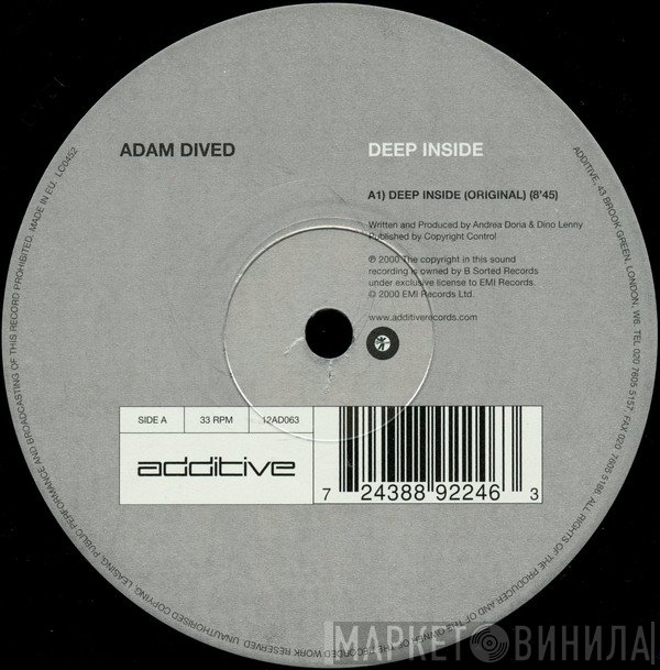 Adam Dived - Deep Inside