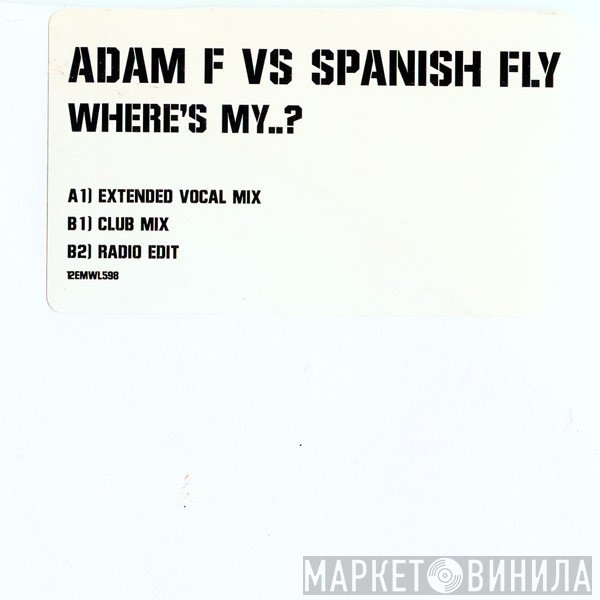 Adam F, Megaman - Where's My...?