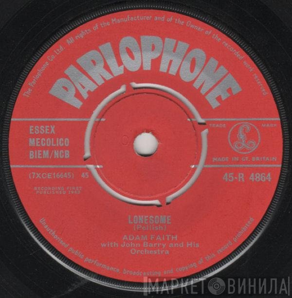 Adam Faith, John Barry &amp; His Orchestra - Lonesome