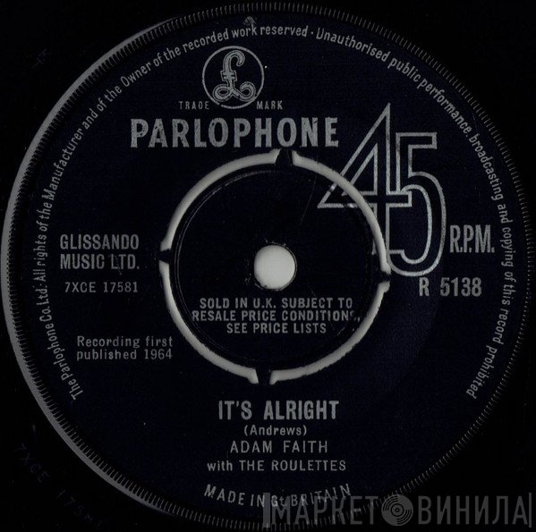 Adam Faith, The Roulettes - It's Alright