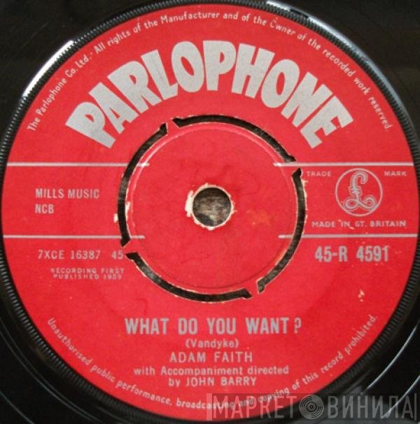 Adam Faith - What Do You Want?