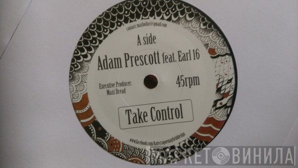 Adam Prescott feat. Earl Sixteen  - Take Control