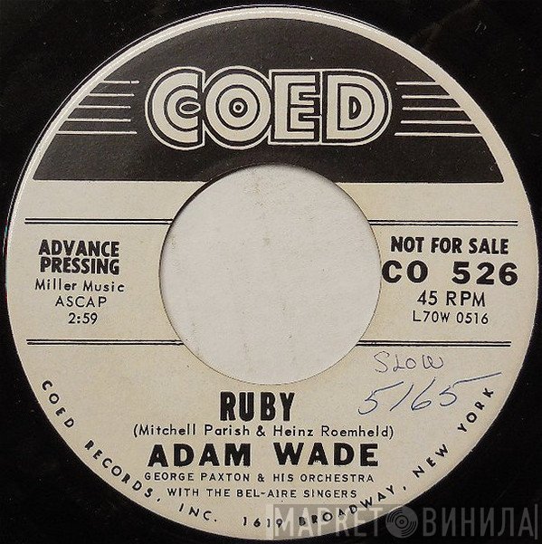 Adam Wade  - Ruby