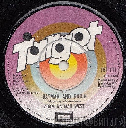Adam West  - Batman And Robin