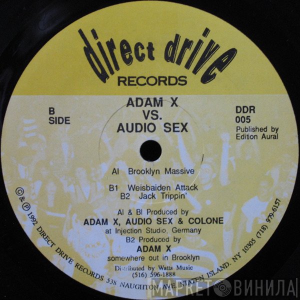 Adam X vs. Audiosex   - Untitled