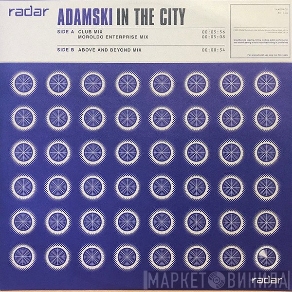 Adamski - In The City