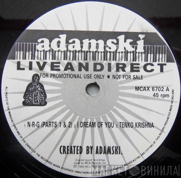 Adamski - Liveandirect