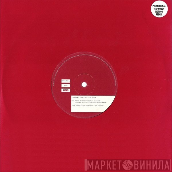 Adamski's Thing - One Of The People