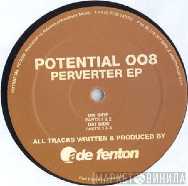 Ade Fenton  - Perverter EP