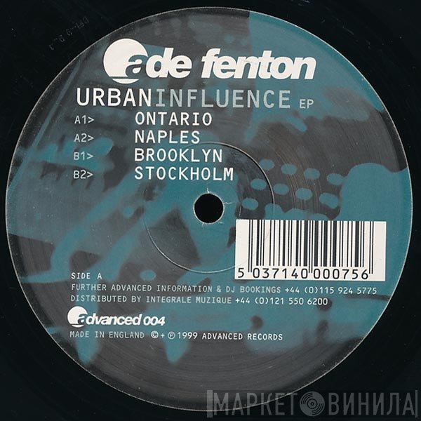 Ade Fenton  - Urban Influence EP