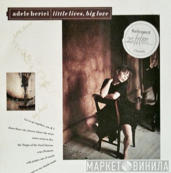 Adele Bertei - Little Lives, Big Love