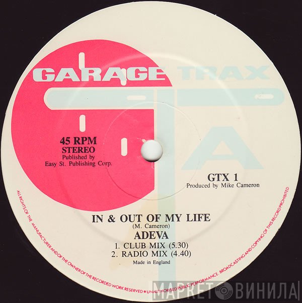 Adeva - In & Out Of My Life