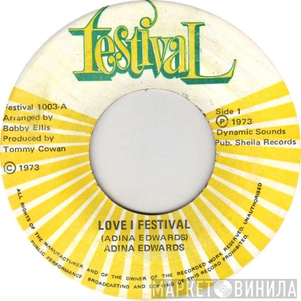 Adina Edwards - Love I Festival / Jamaica My Isle