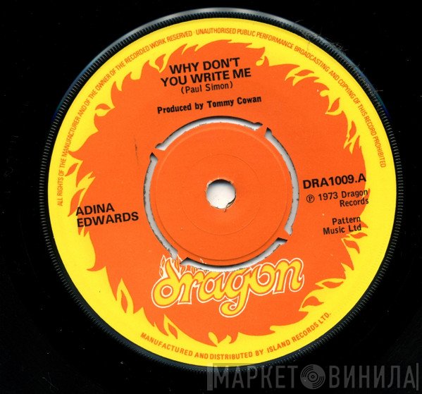 Adina Edwards - Why Don't You Write Me