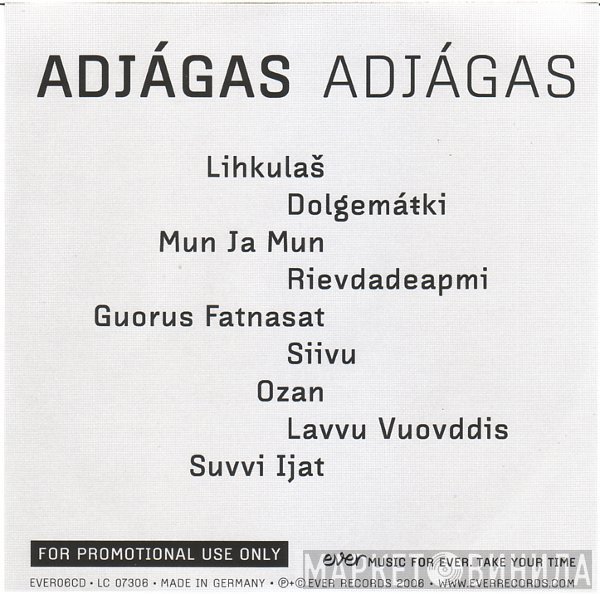 Adjágas - Adjágas