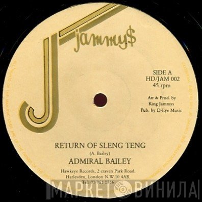 Admiral Bailey - Return Of Sleng Teng