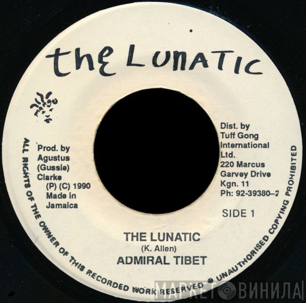 Admiral Tibet, Wally Badarou - The Lunatic / The Lunatic Theme