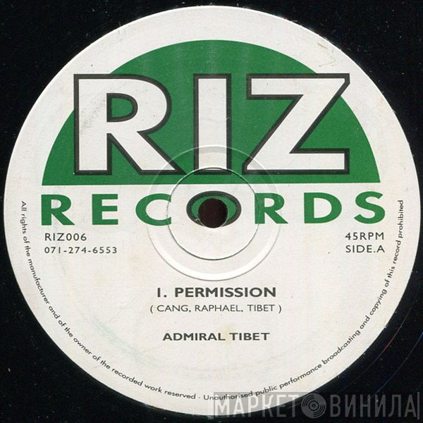 Admiral Tibet - Permission