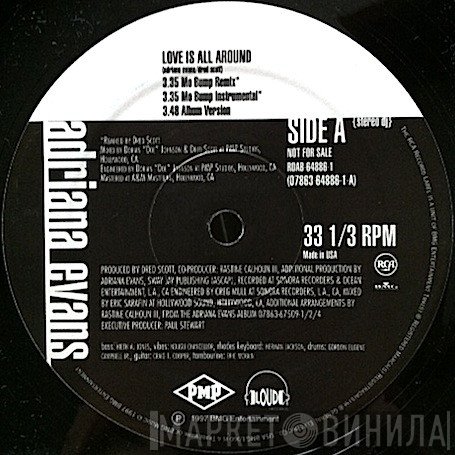 Adriana Evans - Love Is All Around