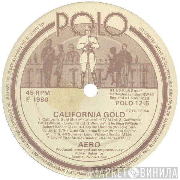 Aero  - California Gold