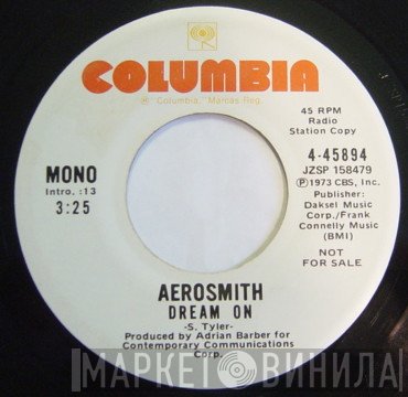 Aerosmith  - Dream On