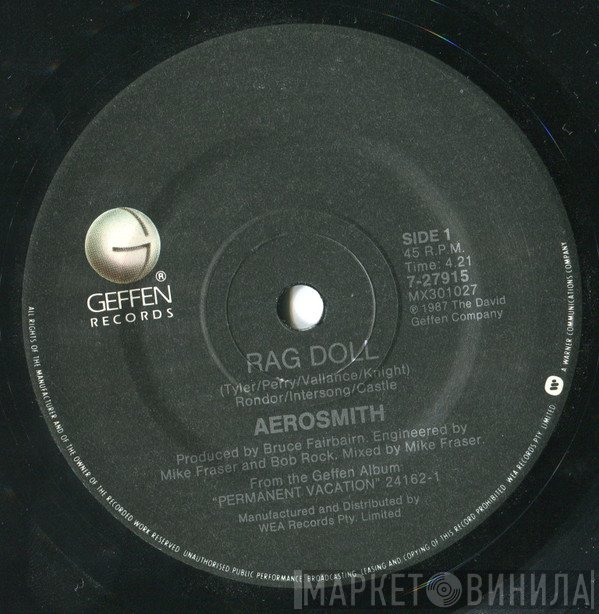 Aerosmith  - Rag Doll