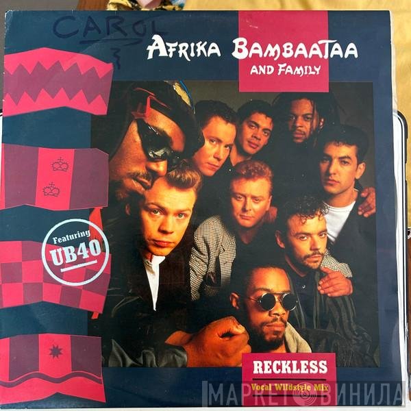Afrika Bambaataa & Family ,feat UB40  - Reckless