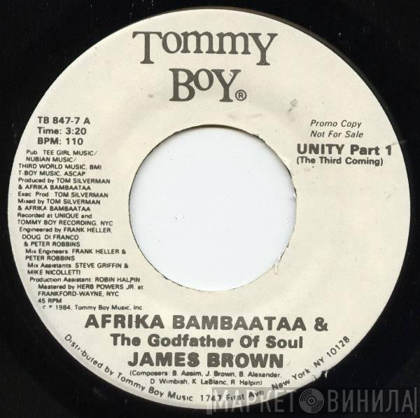 Afrika Bambaataa & James Brown  - Unity