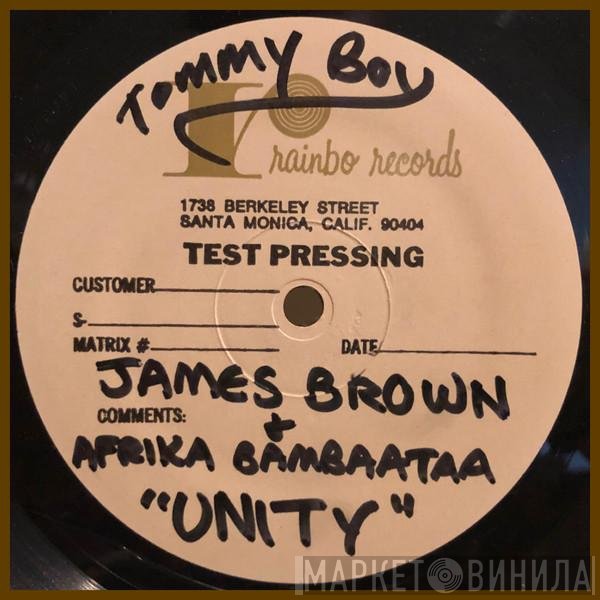 Afrika Bambaataa & James Brown  - Unity