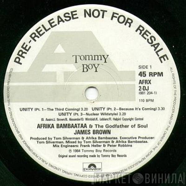 Afrika Bambaataa & James Brown  - Unity