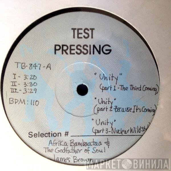 Afrika Bambaataa & James Brown  - Unity