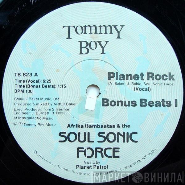 Afrika Bambaataa & Soulsonic Force, Planet Patrol - Planet Rock