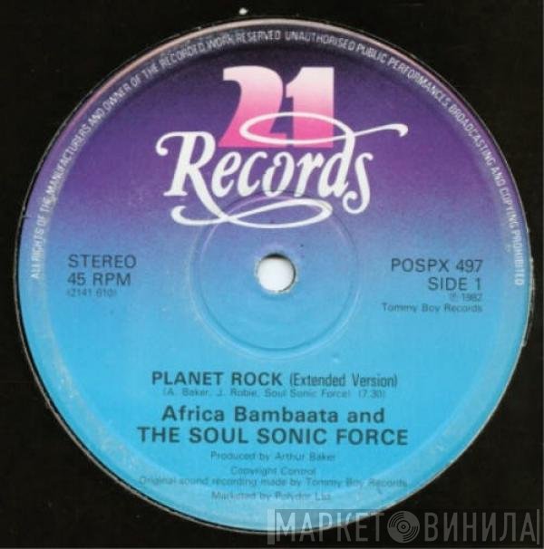 Afrika Bambaataa & Soulsonic Force - Planet Rock