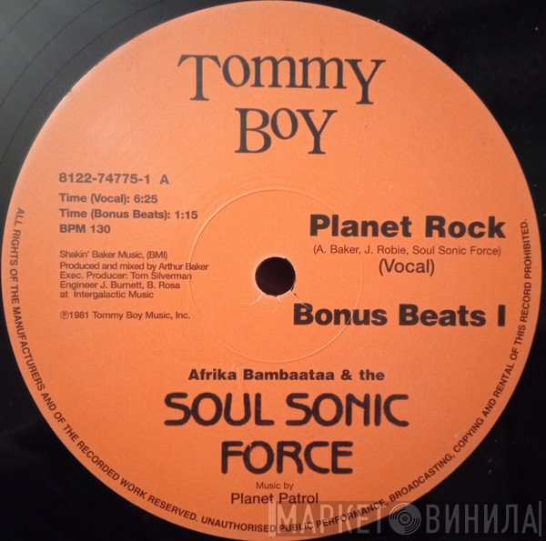 Afrika Bambaataa & Soulsonic Force - Planet Rock