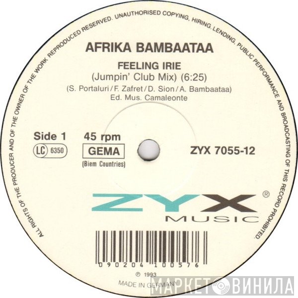 Afrika Bambaataa - Feeling Irie