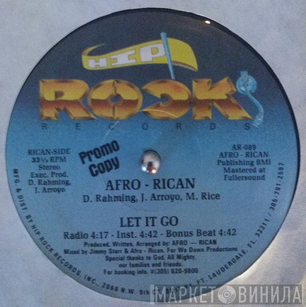 Afro-Rican - I Can Do That