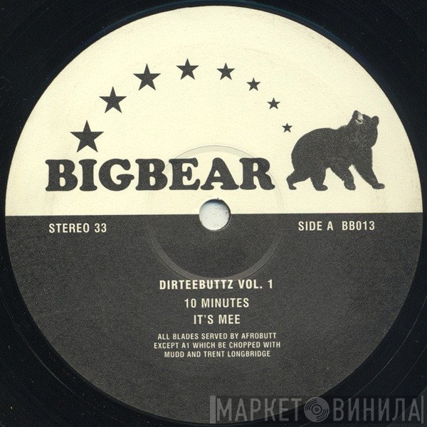 Afrobutt - Dirteebuttz Vol. 1
