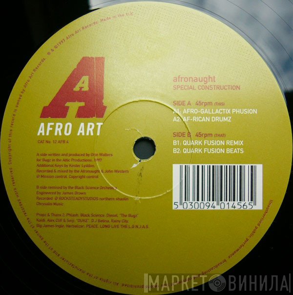 Afronaught - Special Construction