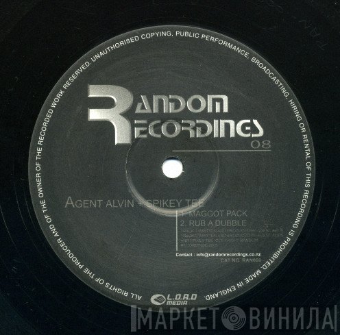 Agent Alvin - Maggot Pack / Rub A Dubble