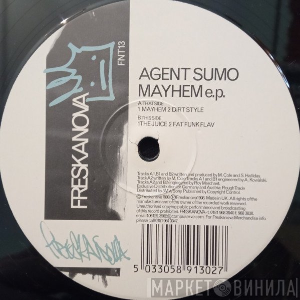 Agent Sumo  - Mayhem E.P.