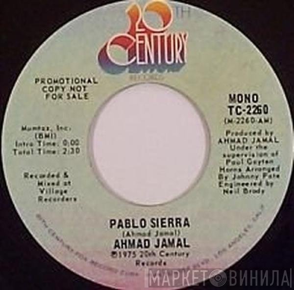 Ahmad Jamal  - Pablo Sierra