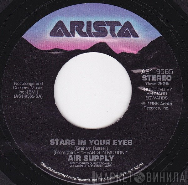 Air Supply  - Stars In Your Eyes