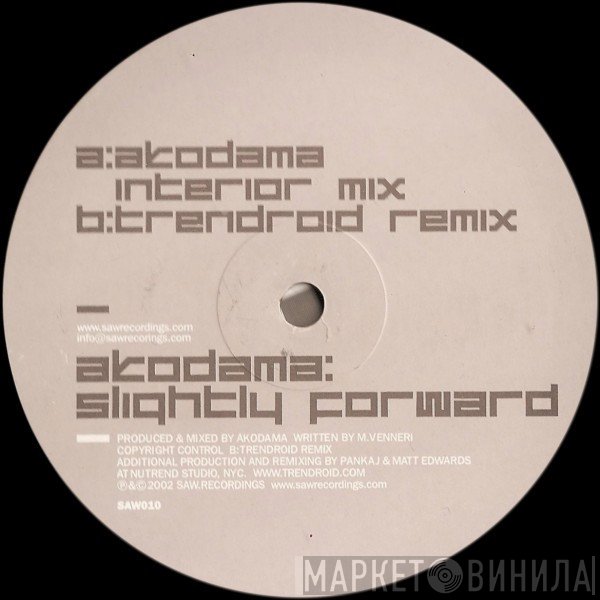 Akodama - Slightly Forward