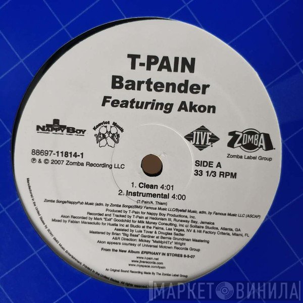 Akon, T-Pain - Bartender