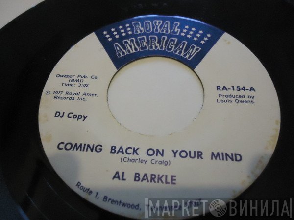 Al Barkle - Coming Back On Your Mind