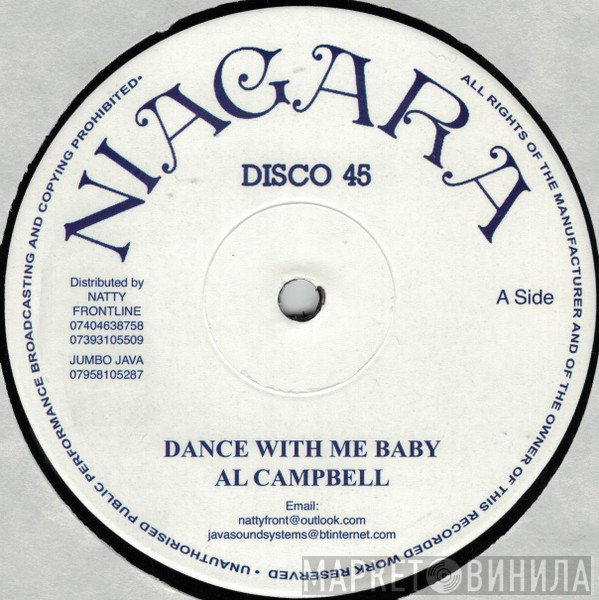 Al Campbell, Freddie McKay - Dance With Me Baby / Lonely Man