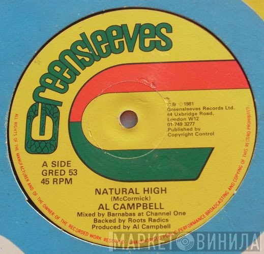 Al Campbell, Junior Pumpkin - Natural High / Rub A Dub Style