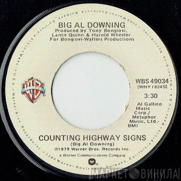 Al Downing - Counting Highway Signs / Midnight Lace