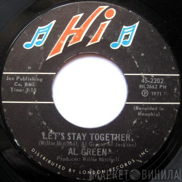 Al Green - Let's Stay Together / Tomorrow's Dream